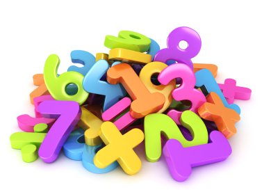 Preschool Numbers clipart