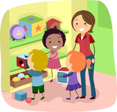 Returning Toys clipart