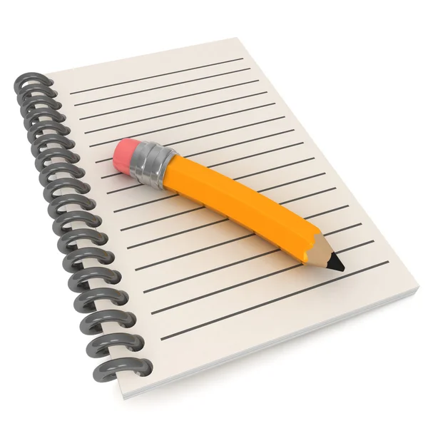 Preschool Notepad — Stock Photo, Image