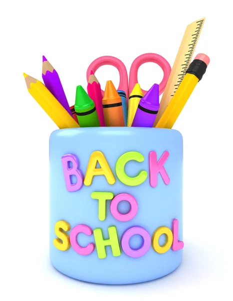 Back to School Mug — Stock Photo, Image