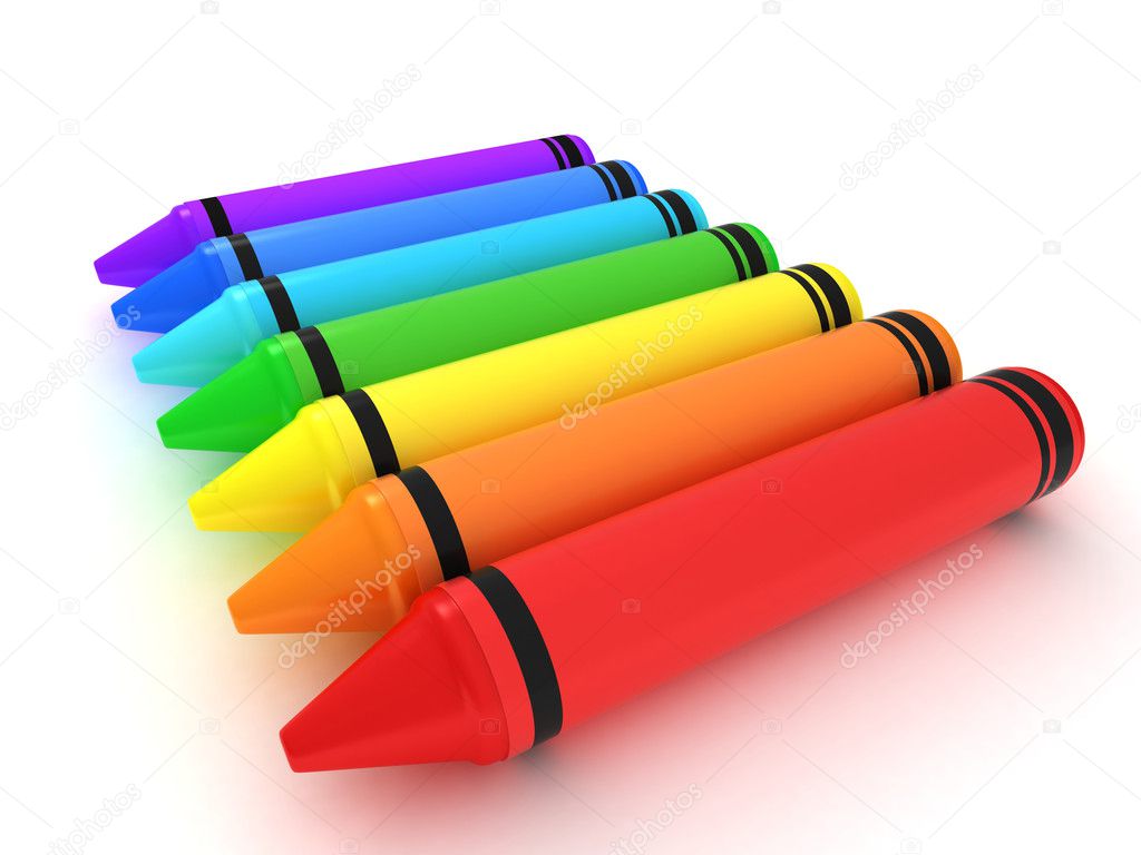 Crayons — Stock Photo © Lenmdp 6854050