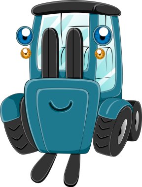 Forklift clipart