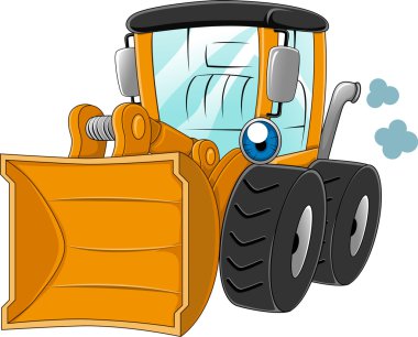 Wheel Loader clipart