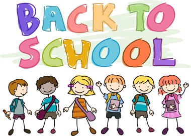 Back to School Doodle clipart