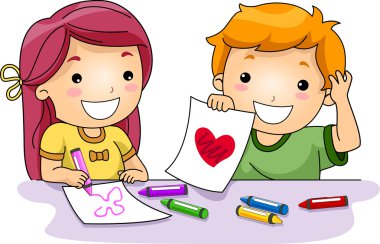 Valentine Drawings clipart