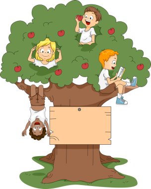Camp Tree clipart