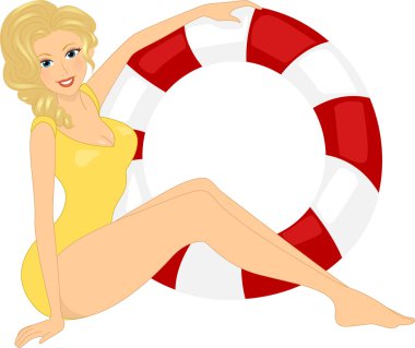 Summer Girl clipart