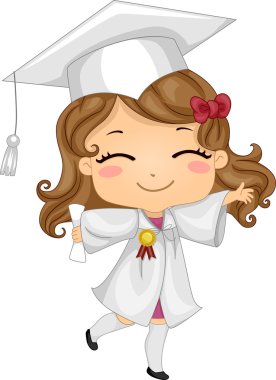 Kid Graduate clipart