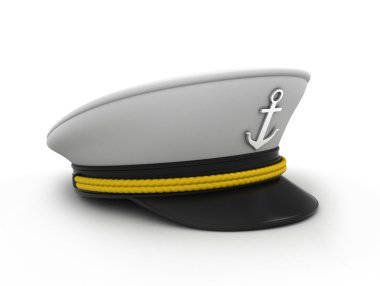 Ship Captain's Cap clipart