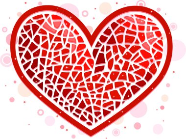 Heart Mosaic clipart