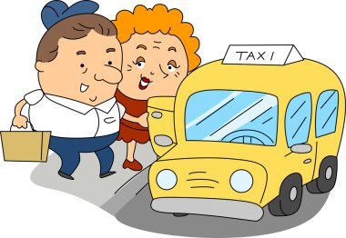 Taxi Driver clipart