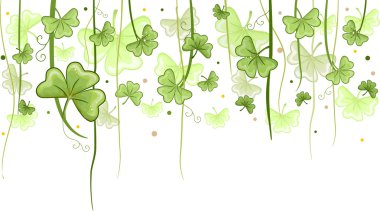 Shamrock Vines clipart