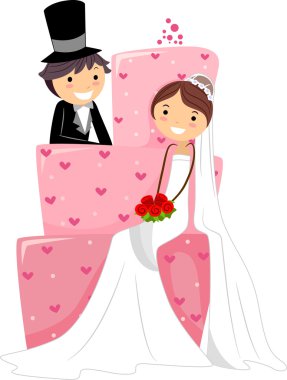 Wedding Cake clipart