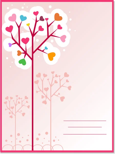 Hearts Tree — Stock Photo, Image
