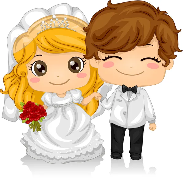 Kiddie Wedding — Stock Photo, Image