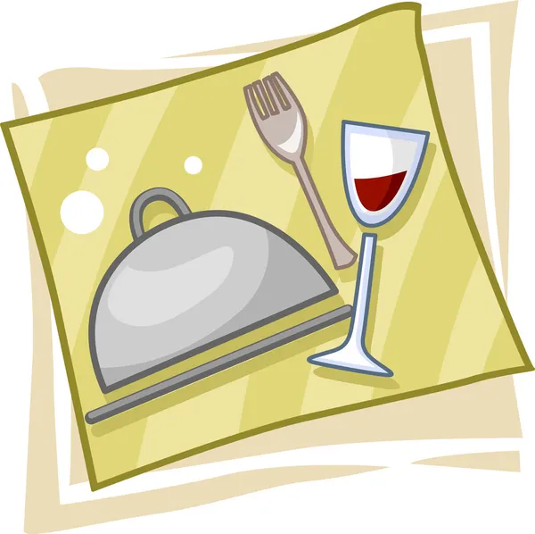 Icona della ristorazione — Foto Stock