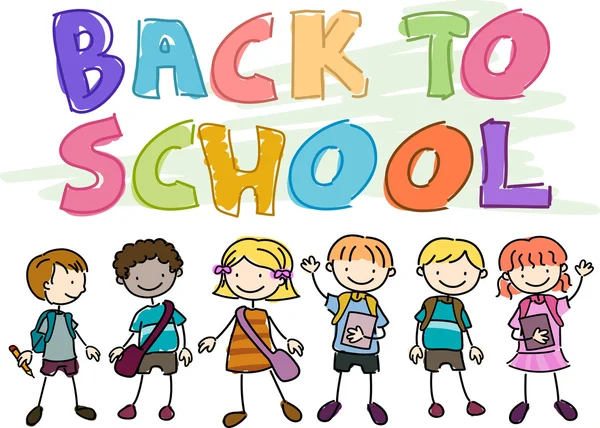 Back to School Doodle — Stock Photo, Image
