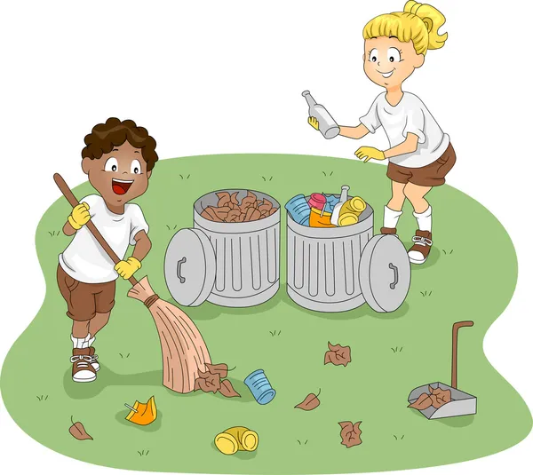 Camp Cleaning — Stock Photo, Image