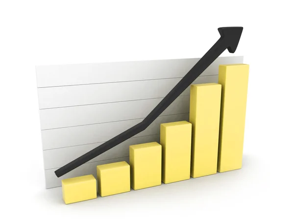 Marketing Graph — Stock Photo, Image