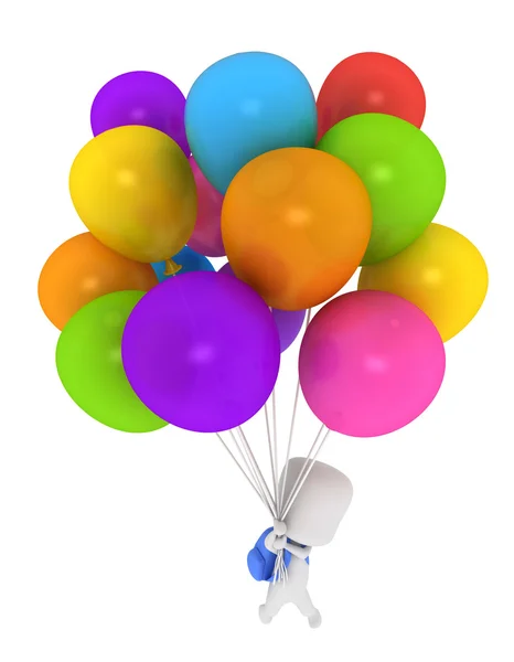 Balloon Kid — Stock Photo, Image