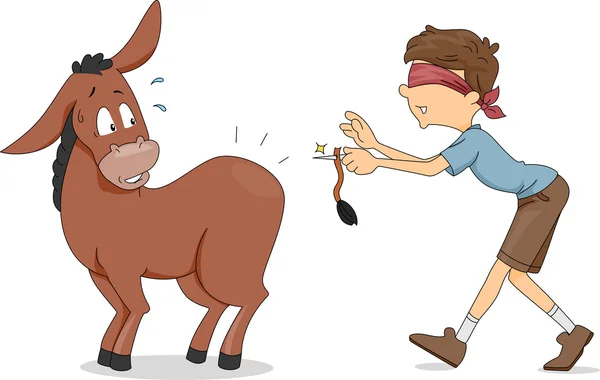 PIN a Donkey's farok — Stock Fotó