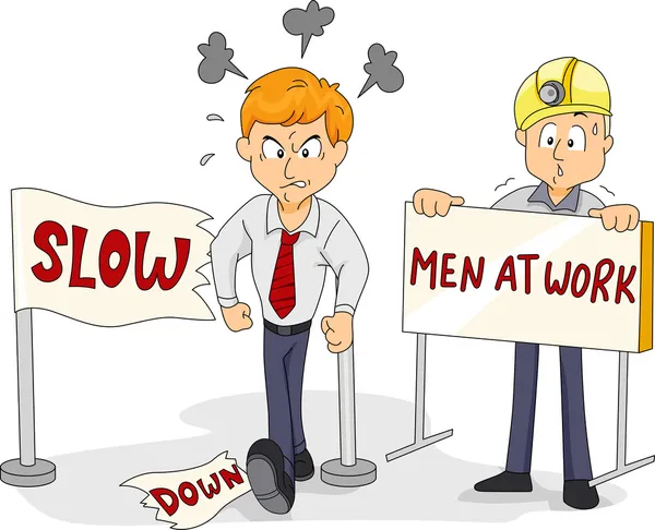 Funny Slow Down — Stock Photo, Image