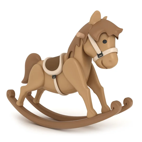Cavallo a dondolo — Foto Stock