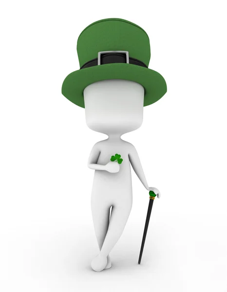Homem de St. Patrick — Fotografia de Stock