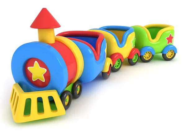 おもちゃの列車 — ストック写真