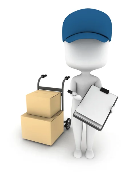 Delivery Man — Stock Photo, Image