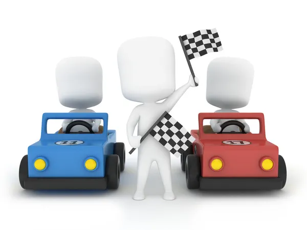 Car Race — Stock Photo, Image
