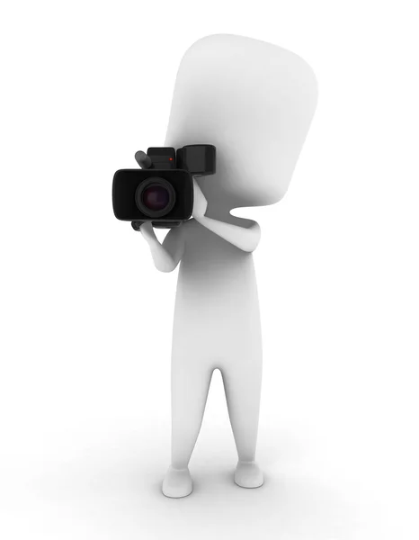 Відеооператор — стокове фото