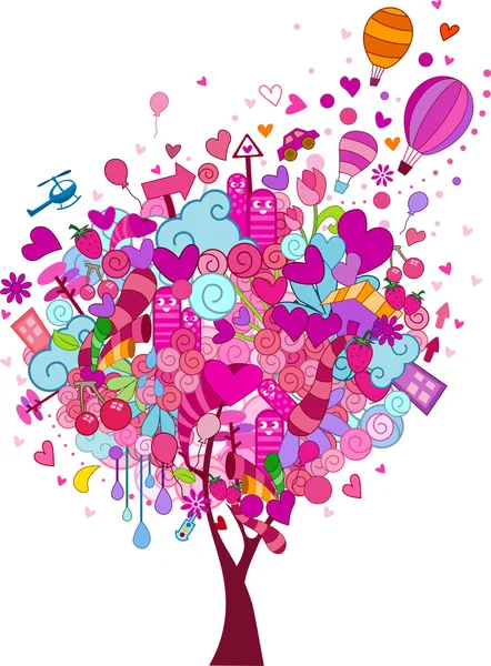 Valentine Doodles — Stock Photo, Image