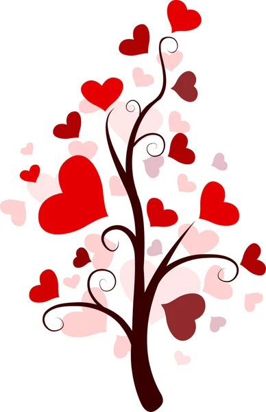 Valentine Tree — Stock Photo, Image