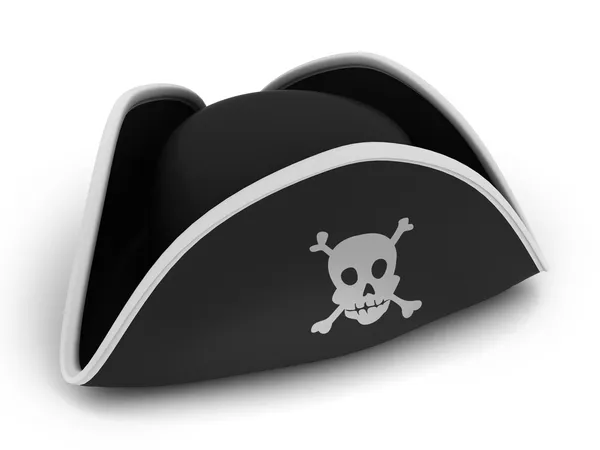 Kapelusz piratów — Zdjęcie stockowe