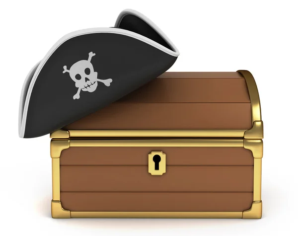 Tesoro dei pirati — Foto Stock