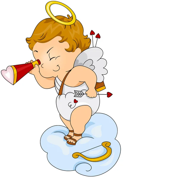 Espiando a Cupido — Foto de Stock