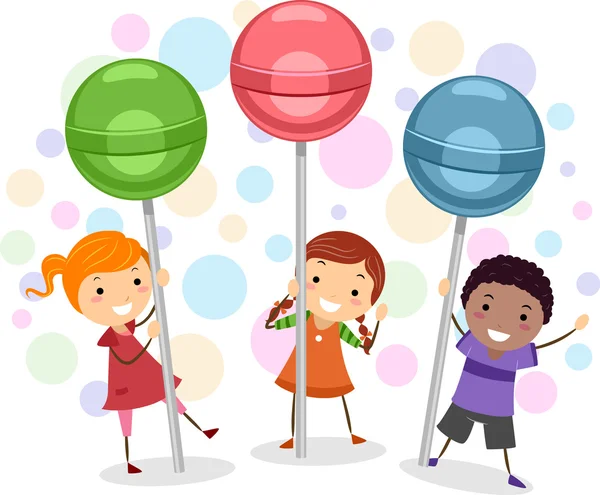 Lollipop barn — Stockfoto