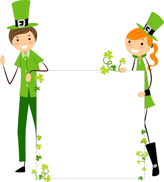 St. Patrick 's Day Board — Stockfoto