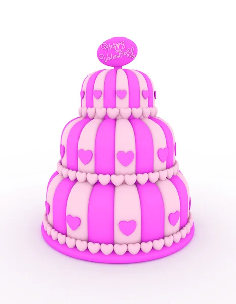 Valentin torta — Stock Fotó