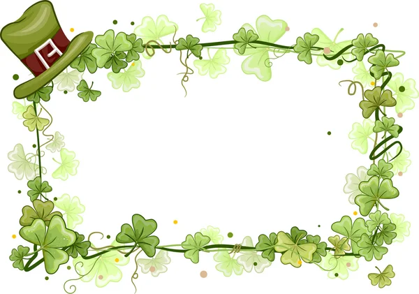 ᐈ Shamrock border stock images, Royalty Free shamrock border photos