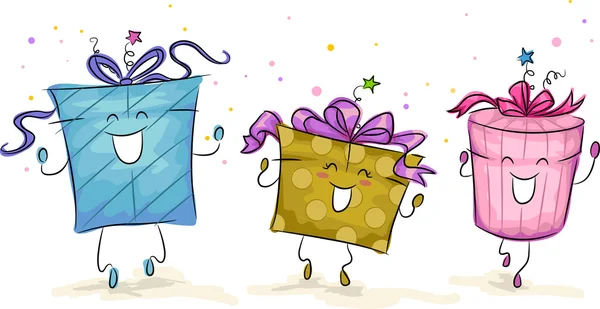 Happy Gifts — Stock Photo, Image