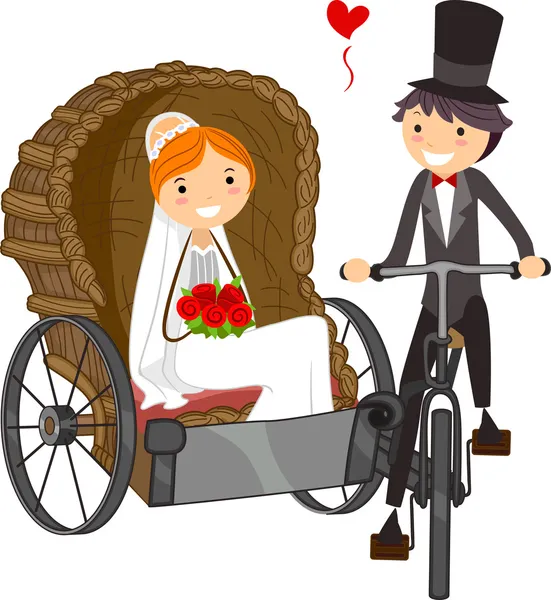 Wedding Carriage — Stock Photo, Image