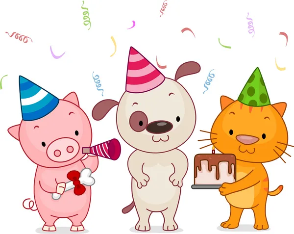 Birthday Animal — Stock Photo, Image