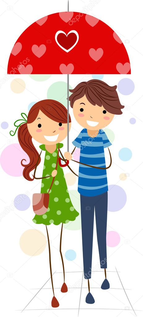 Stick Figure Couple Stock Photo by ©lenmdp 7475696