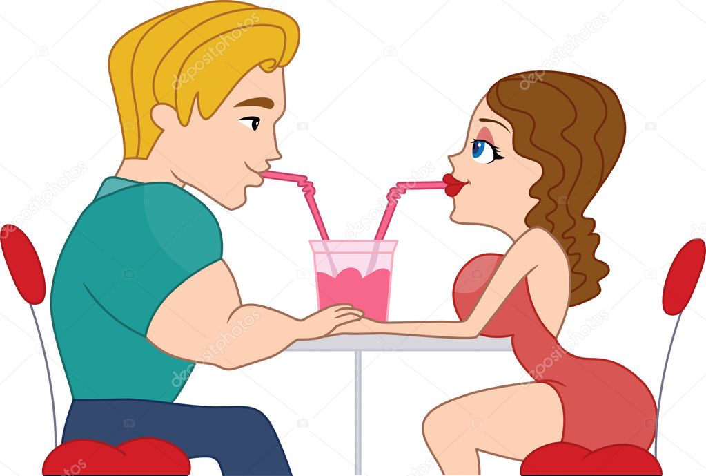 Couple Sharing a Drink