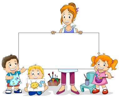 Art Class for Kids clipart