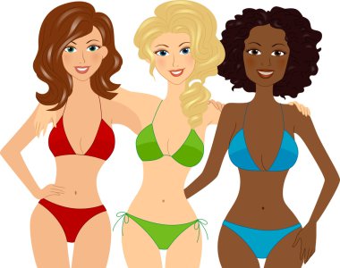 Summer Girls clipart