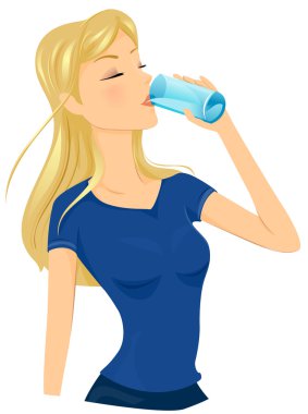 Drinking Water clipart