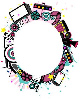 Entertainment Frame clipart